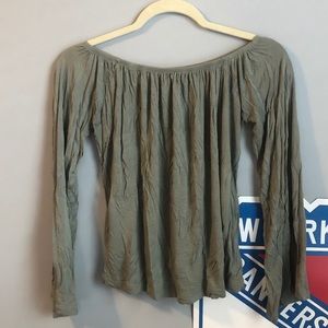 Cotton On Off Shoulder Flowy Top